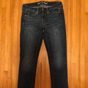 AE skinny jeans. Older style. Size 0 regular